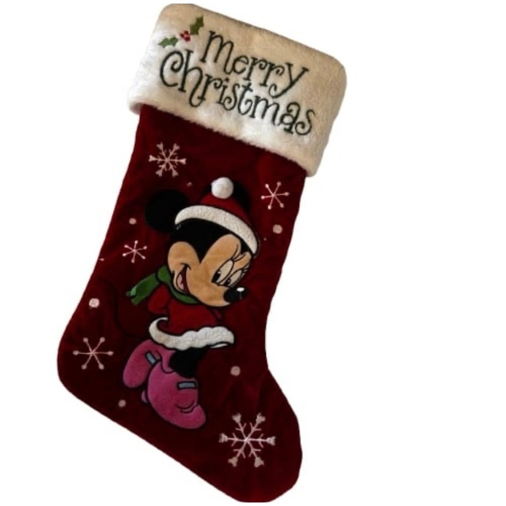 16" Minnie Mouse Christmas Stocking